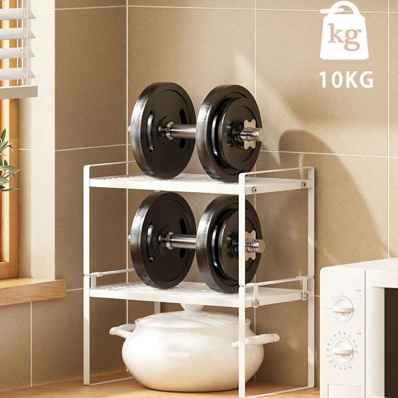 Adjustable Elegance - Expandable Organiser for a Tidy Kitchen