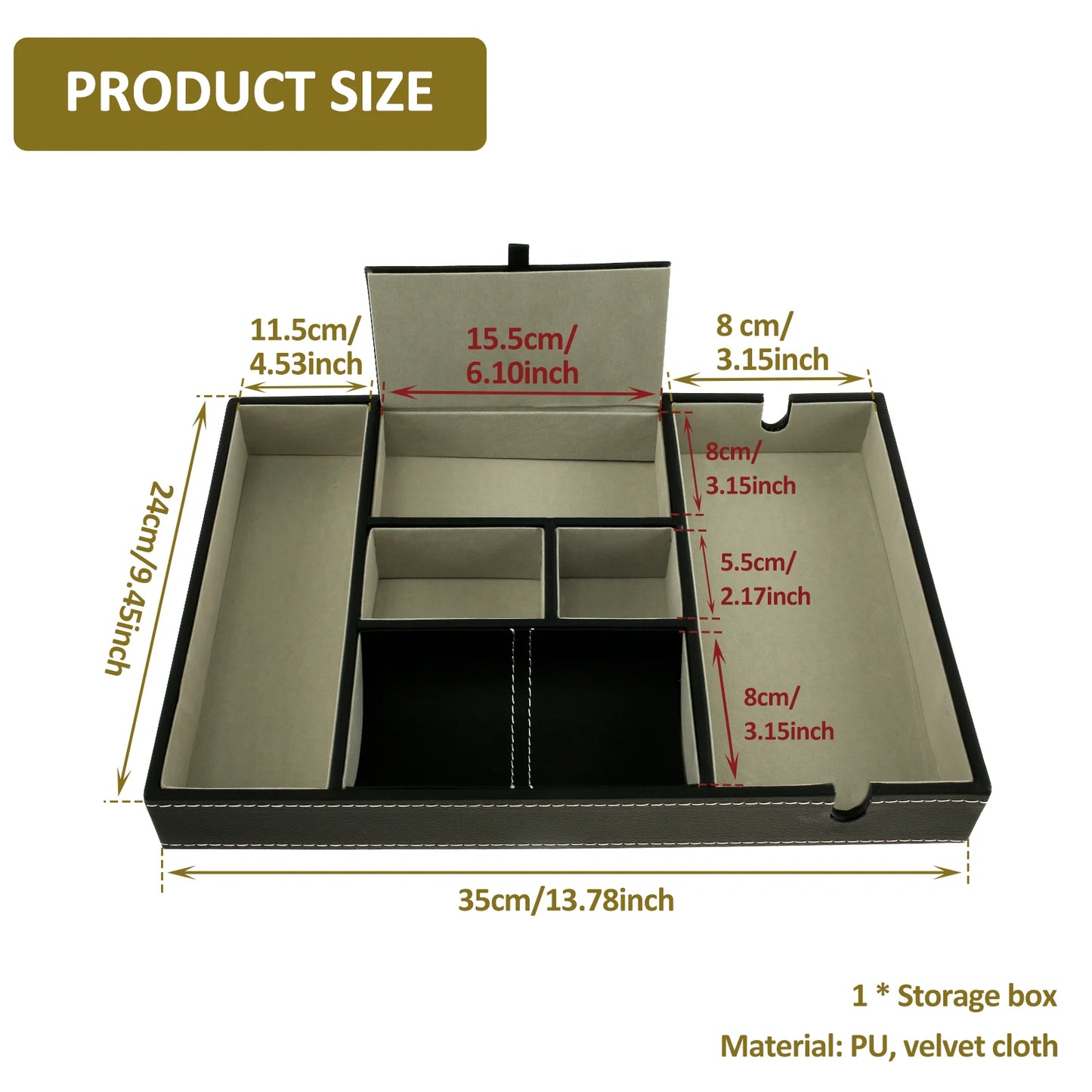 Declutter with Class – Your Essentials Deserve the Ultimate Valet Tray