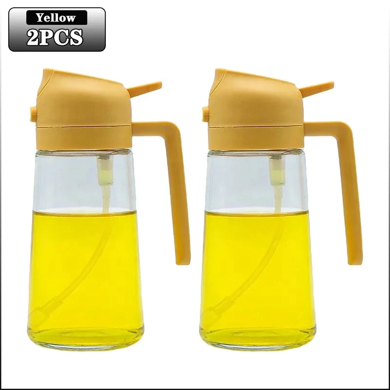 CookSmart Dual Oil Dispenser – Sprayer and Storage in One