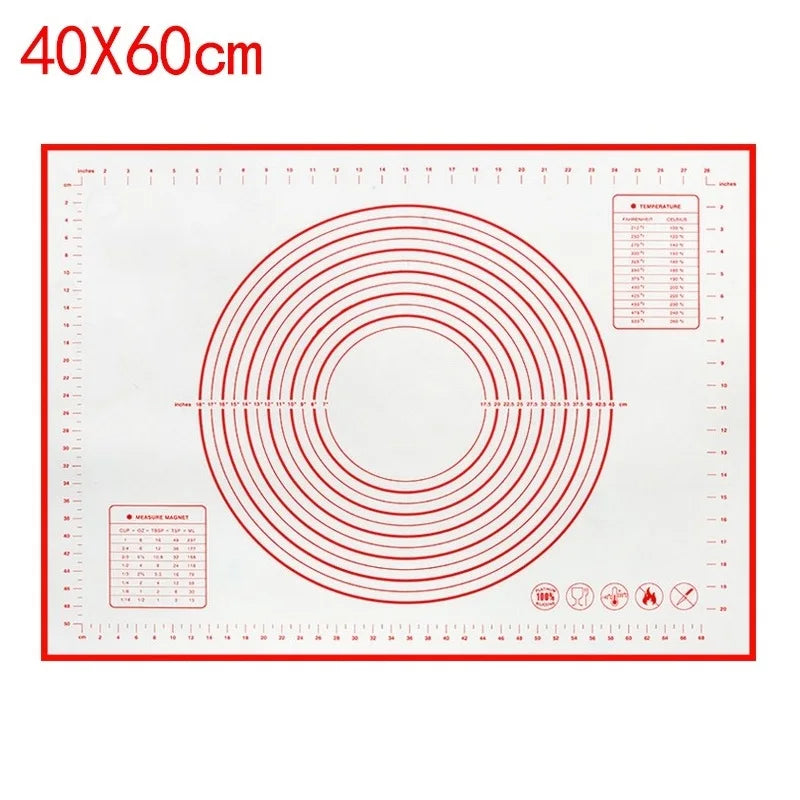 Baker’s Bliss Extra Thick Silicone Pastry Mat – Non-Stick Perfection