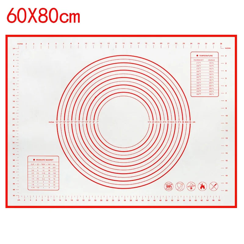 Baker’s Bliss Extra Thick Silicone Pastry Mat – Non-Stick Perfection