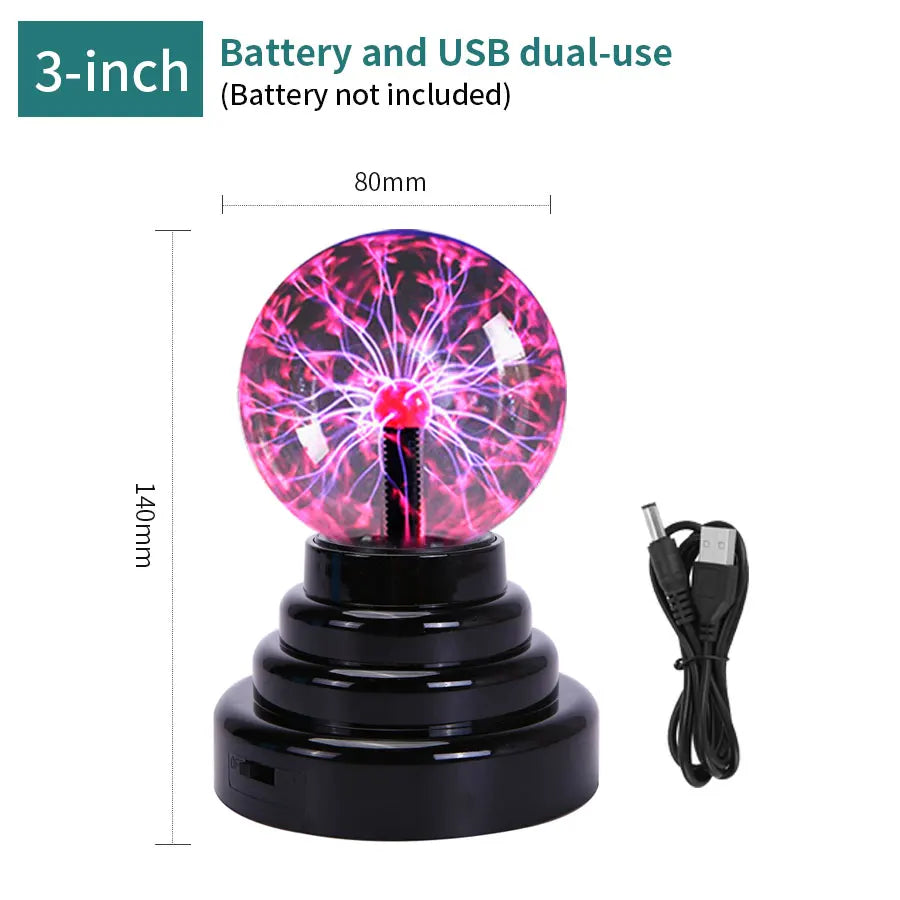 Thunder Sphere – Interactive Plasma Globe Light