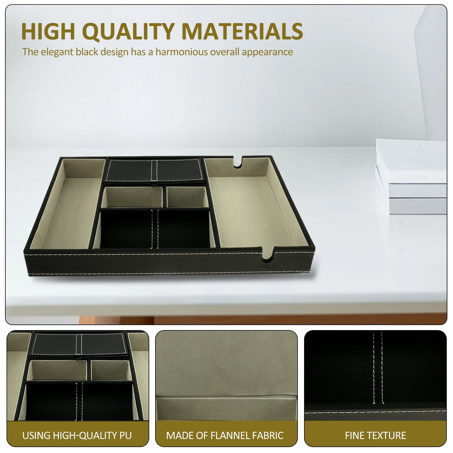 Declutter with Class – Your Essentials Deserve the Ultimate Valet Tray