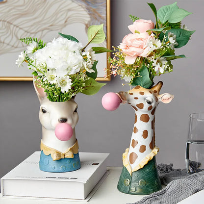 Bubble Safari Art Vase - Playful Art for Modern Spaces