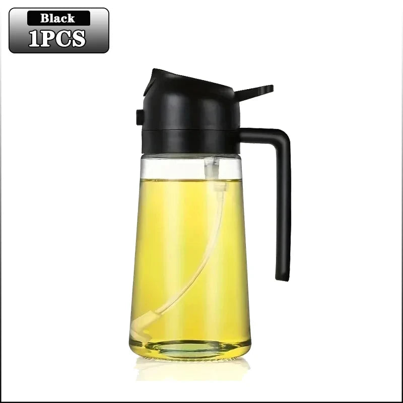 CookSmart Dual Oil Dispenser – Sprayer and Storage in One