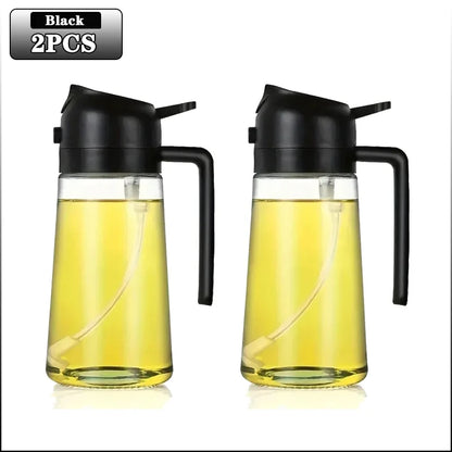 CookSmart Dual Oil Dispenser – Sprayer and Storage in One