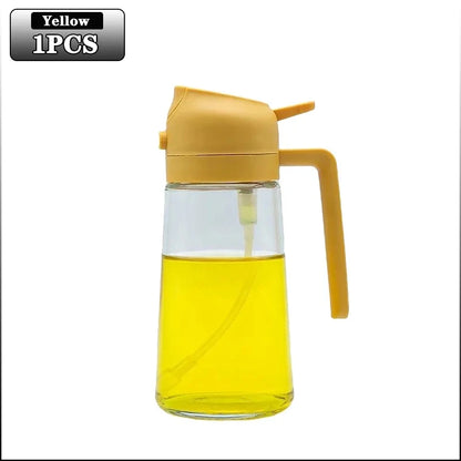 CookSmart Dual Oil Dispenser – Sprayer and Storage in One