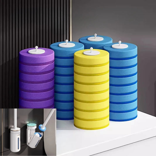 FreshFlush – Disposable Toilet Brush Refills for Effortless Cleaning