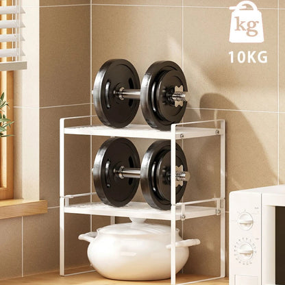 Adjustable Elegance - Expandable Organiser for a Tidy Kitchen