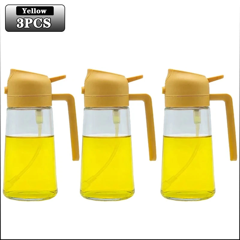 CookSmart Dual Oil Dispenser – Sprayer and Storage in One