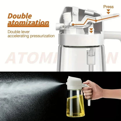 CookSmart Dual Oil Dispenser – Sprayer and Storage in One
