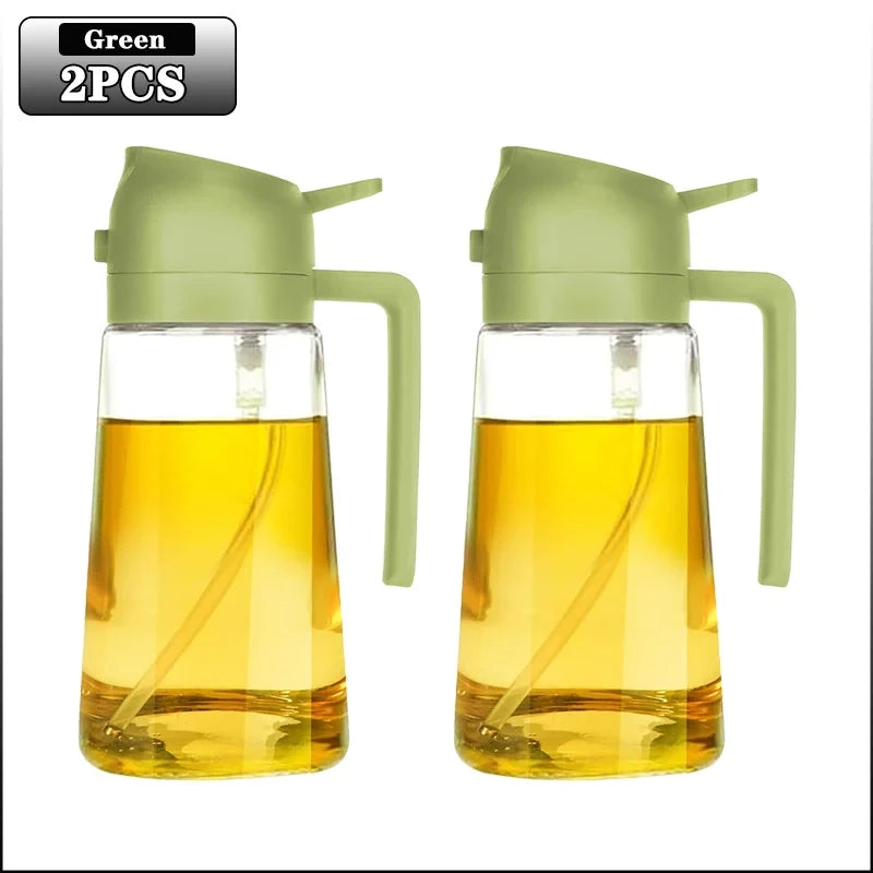 CookSmart Dual Oil Dispenser – Sprayer and Storage in One