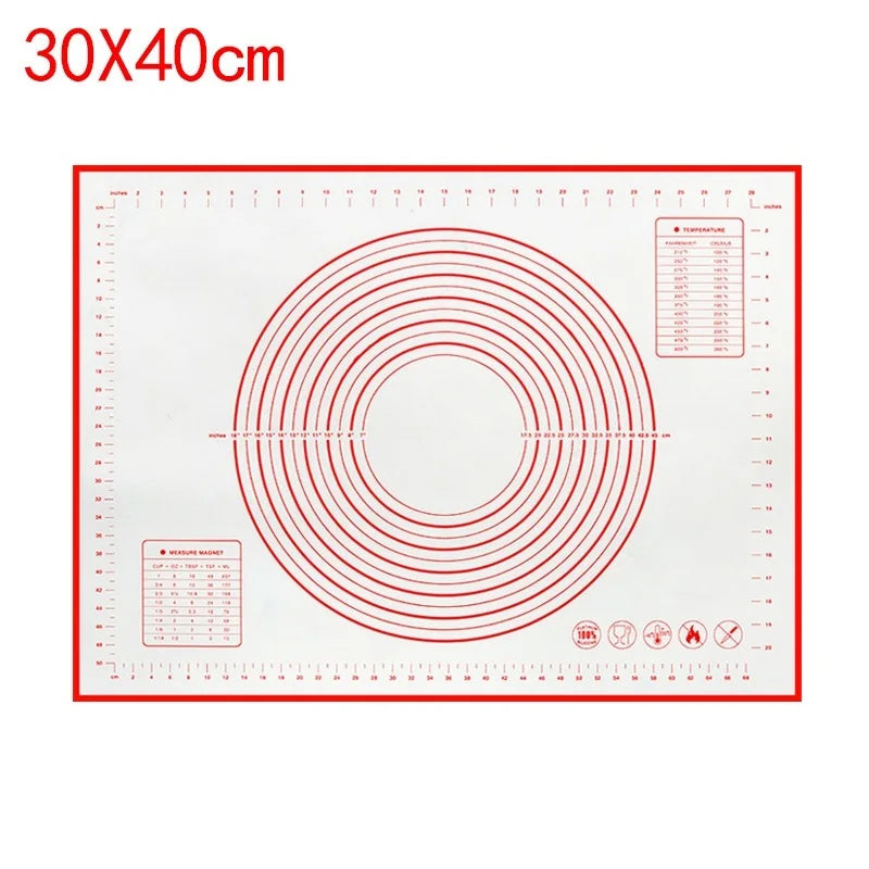 Baker’s Bliss Extra Thick Silicone Pastry Mat – Non-Stick Perfection
