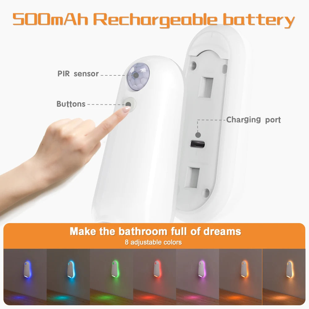 Smart Glow – LED Lamp with Motion Sensor