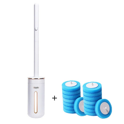 HygienePro – Disposable Toilet Brush Kit with Wall Mount