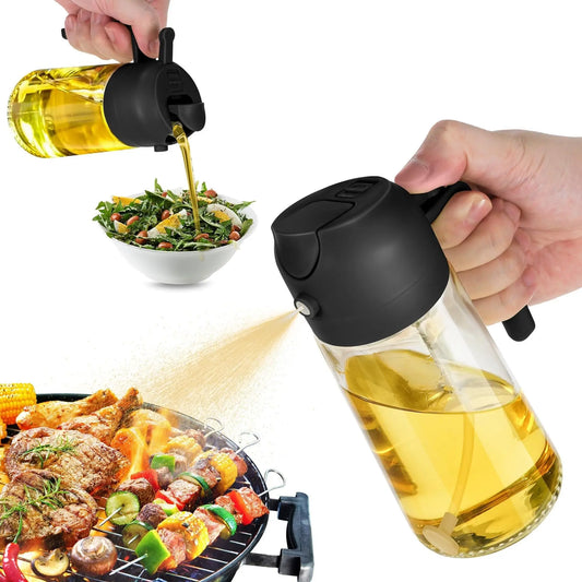 CookSmart Dual Oil Dispenser – Sprayer and Storage in One