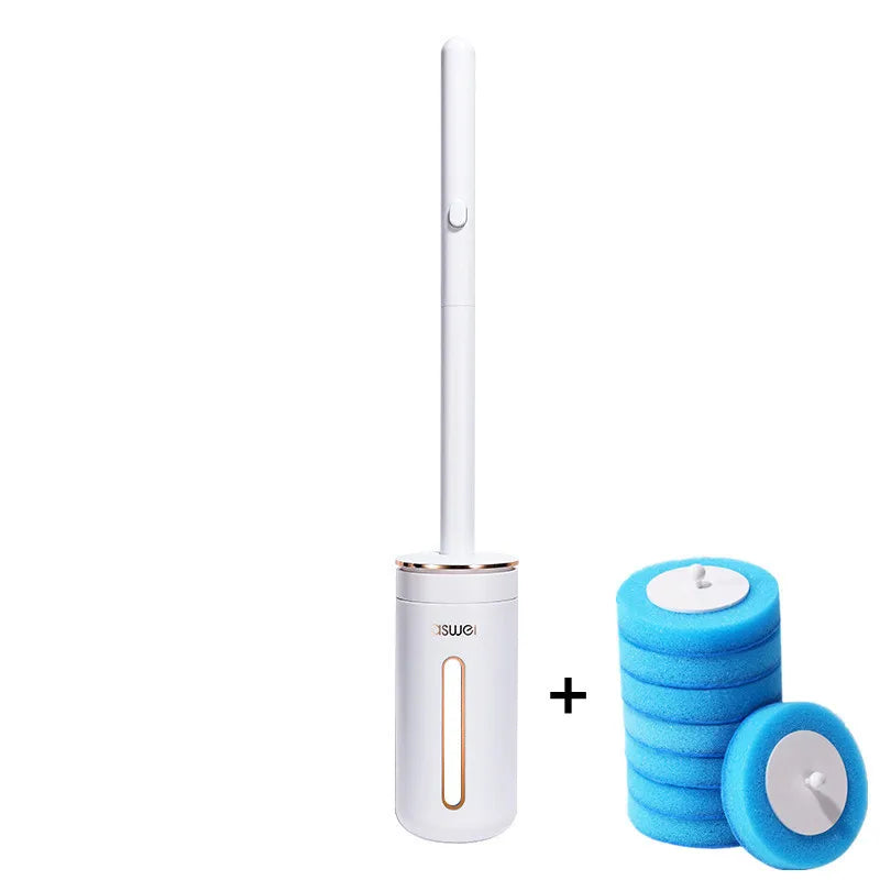 HygienePro – Disposable Toilet Brush Kit with Wall Mount