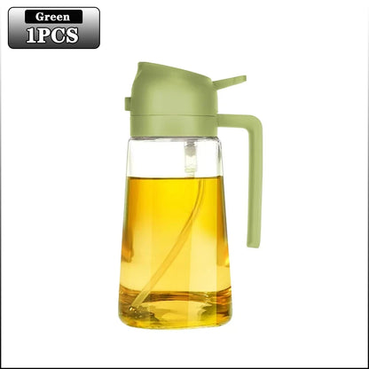 CookSmart Dual Oil Dispenser – Sprayer and Storage in One