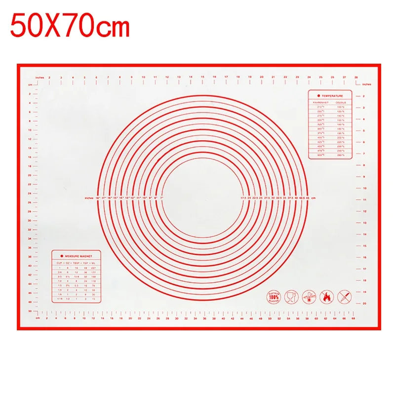 Baker’s Bliss Extra Thick Silicone Pastry Mat – Non-Stick Perfection