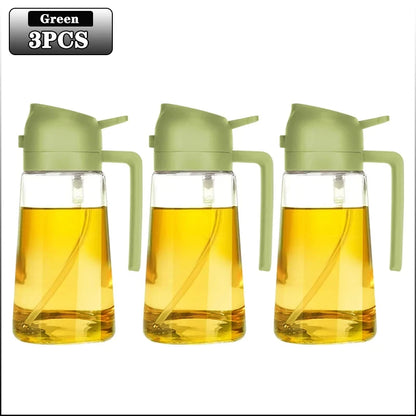 CookSmart Dual Oil Dispenser – Sprayer and Storage in One